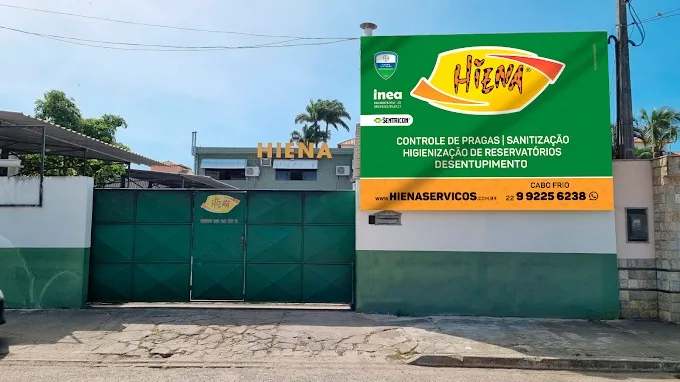 Fachada da Hiena em Cabo Frio